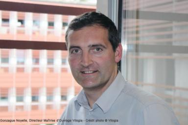 Portrait de Gonzague Noyelle, Directeur Maîtrise d'Ouvrage Vilogia