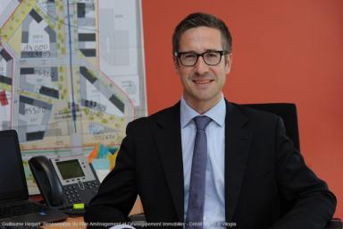 Portrait de Guillaume Hequet, Responsable du Pôle Aménagement et Développement Immobilier (PADI)