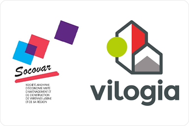 Logos de Socovar et Vilogia