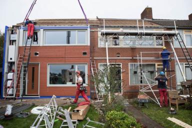 Nieuw Buinen, Pays-Bas - Travaux de rénovation 