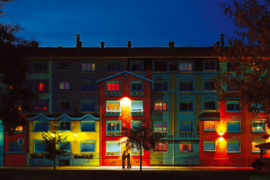 Lyon - Sarra fresques de nuit