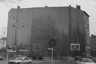 Le mur des Canuts avant fresques - LYON