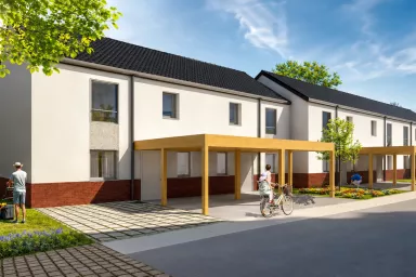 Image des maisons du programme Le Clos Aubrac à Leers