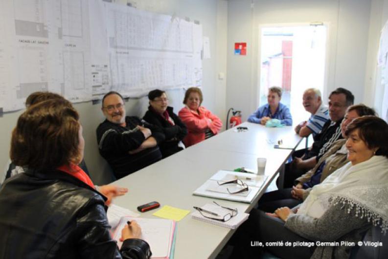 Comité de pilotage pour la résidence Germain Pilon, Lille (59)