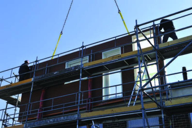 Installation de panneau isolant EnergieSprong